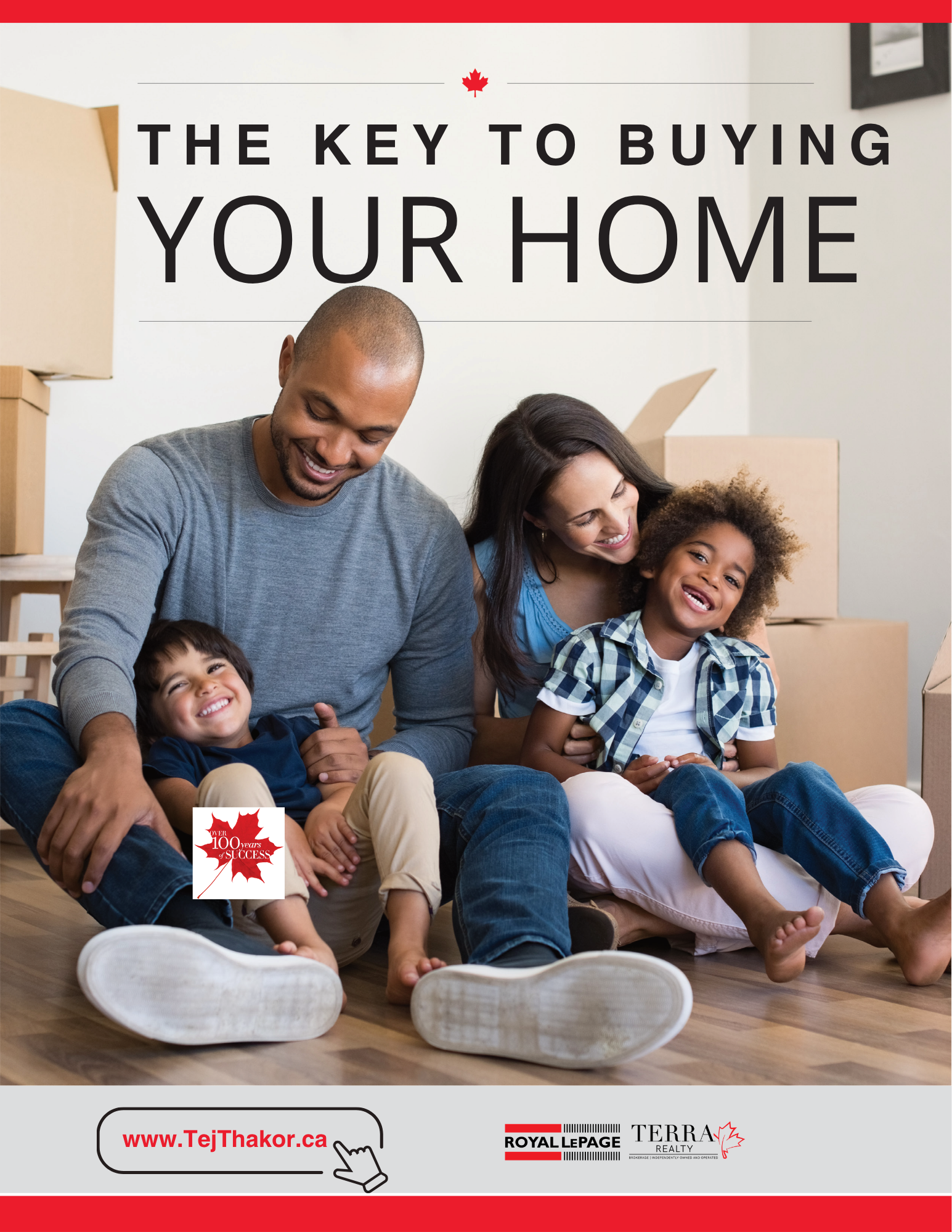 Home Buyer Guide cover — Royal LePage Terra Realty / Tej Thakor