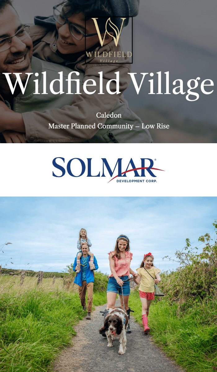 Wildfield Village pre-construction community by Solmar Development Corp in Caledon
