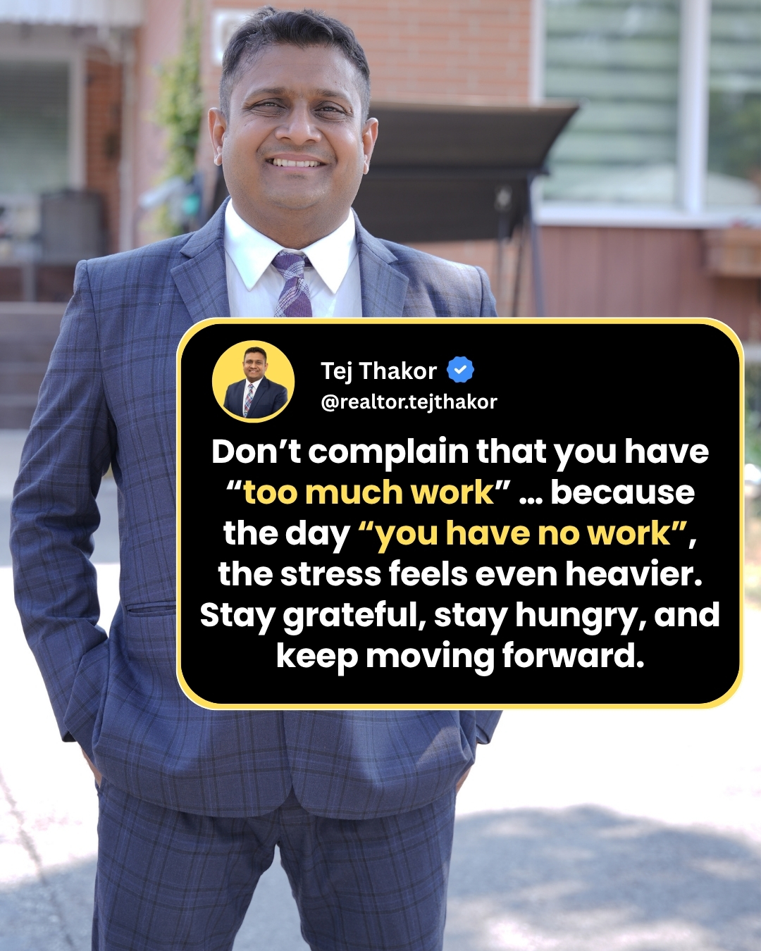 Tej Thakor — Broker of Record, Royal LePage Terra Realty